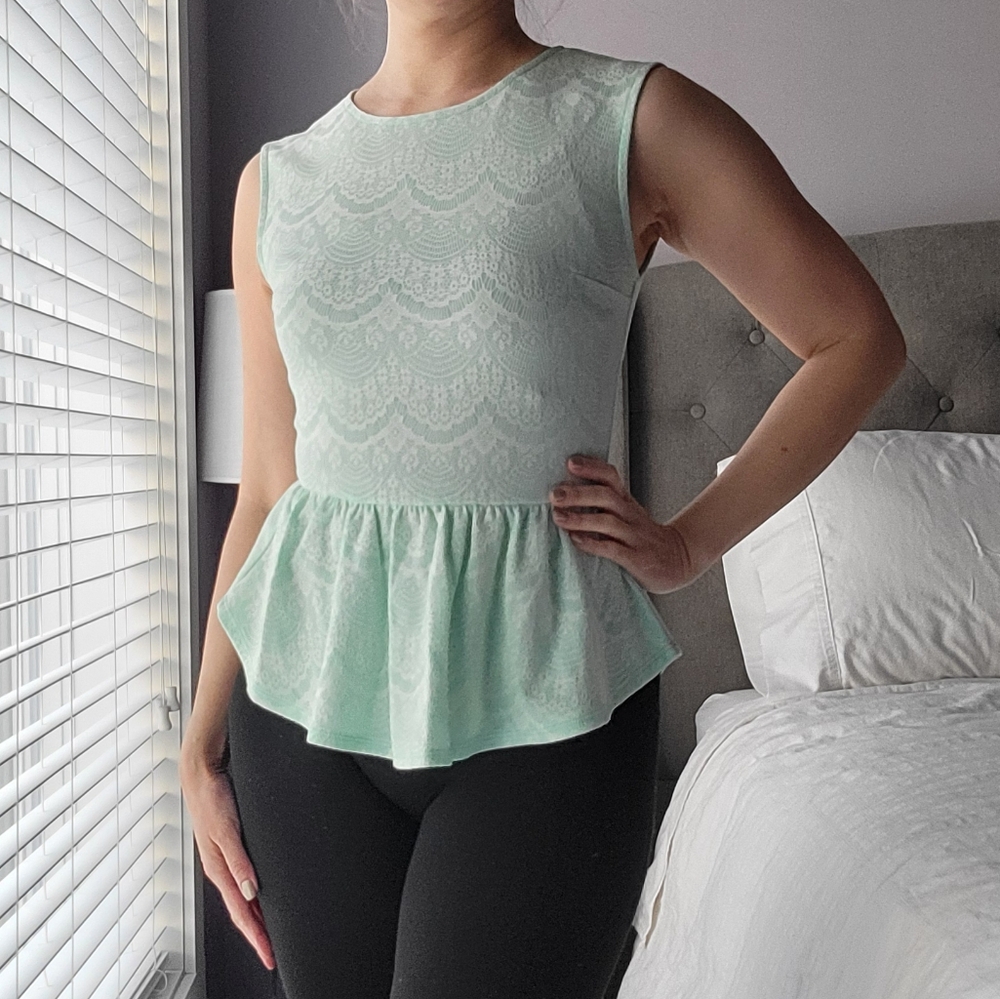 Twik peplum top
